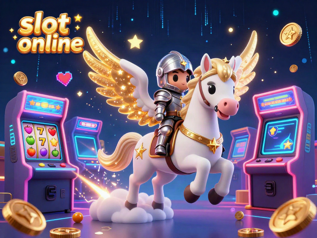 Experience thrilling slot online adventures with captivating characters amidst sparkling casino elements.